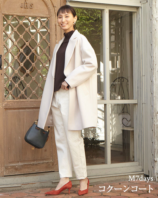 M7days マリソル ノーカラージレ 29700円 M7days Coordinate Snap vol.2 コーディネートスナップ【2019年