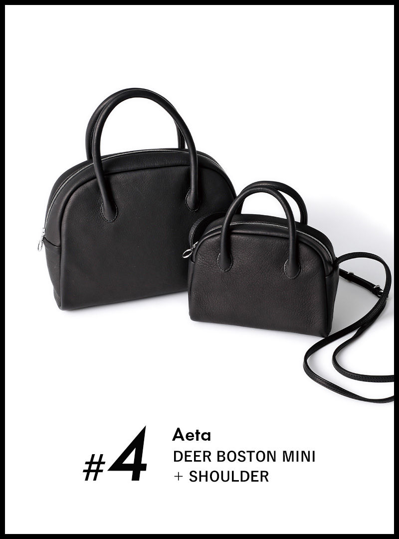 #4 　Aeta　 DEER BOSTON MINI ＋ SHOULDER　