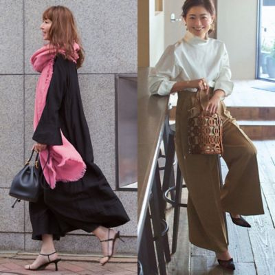 M7days「マルチワンピース」華ありアイテムで着回し1×5 Vol.3　【40代ファッション】