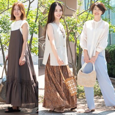 「スタッフの自腹買い」まとめ！猛暑でも「キレイに涼しく着られるアイテム」ご紹介します！【40代ファッション】