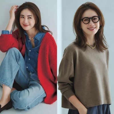 洗練ニットで冬を楽しむ