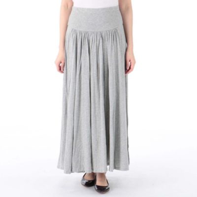 Three Dots スリードッツ のジャージーコレット ロングスカート通販 集英社happy Plus Store