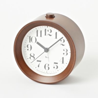 在庫一掃セール ALARM Lemnos(レムノス)のRIKI CLOCK［アラーム］通販 集英社 | インテリア時計