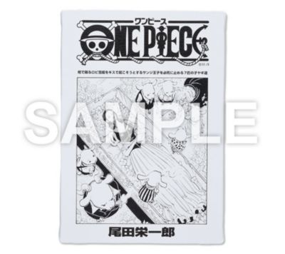 One Piece ワンピース の One Piece 扉絵アートボード ロビン サンジ 80巻 800話 Af2通販 集英社 ジャンプキャラクターズストア Flag Shop店