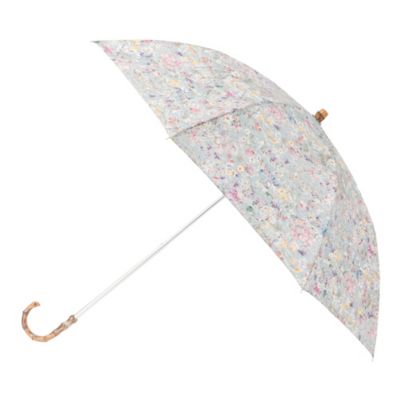 Cou Pole クーポール の Liberty リバティプリント折りたたみ晴雨兼用傘 バンブーハンドル 通販 Eclat Premium エクラプレミアム