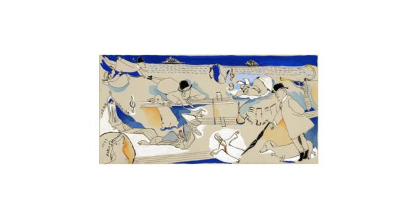 山本容子作(ヤマモトヨウコ サク) の『et Satie−green』銅版画 手彩色