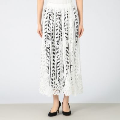 Jean Neret ジャン ヌレ のレースラップスカート通販 Shop Marisol ショップマリソル