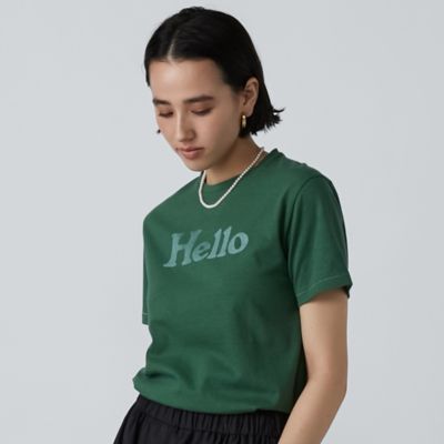 MADISONBLUE　 hello crewneck tee　XS　00Tシャツ