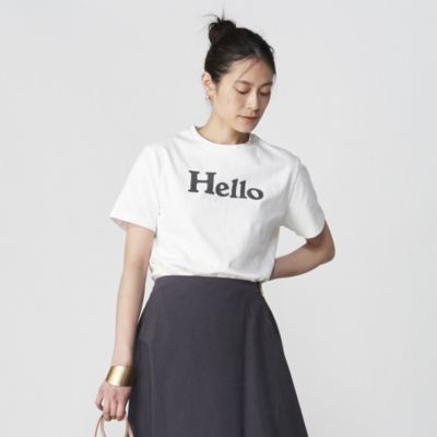 MADISONBLUE(マディソンブルー)のHELLO CREW NECK TEE通販 | mirabella ...