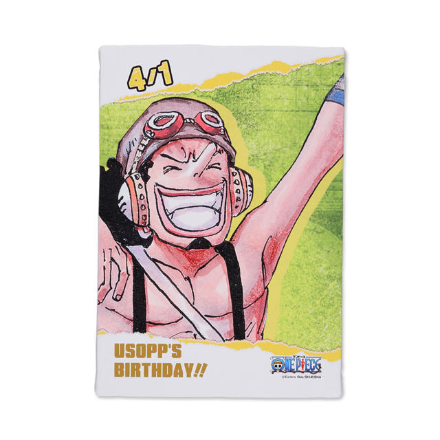 One Piece ワンピース の One Piece ウソップ バースデイアートボード ａｉ２ ｏｐｂｄ通販 集英社 ジャンプキャラクターズストア Happy Plus Store店