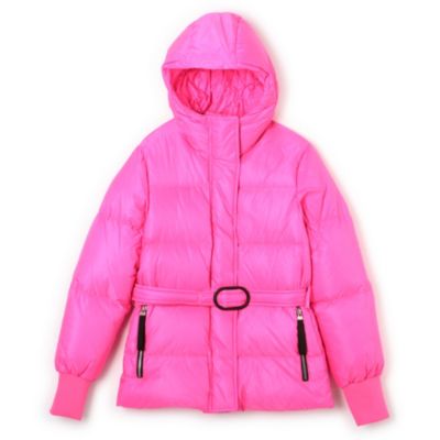 KENZO SHORT BELTED PUFFA JACKET