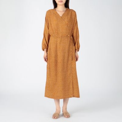 Melrose Claire メルローズ クレール のランダムドットカシュクールワンピース通販 Leeマルシェ