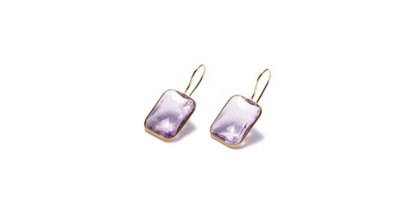 La Soeur(ラ・スール)のLレクタングルピアス通販 eclat premium 