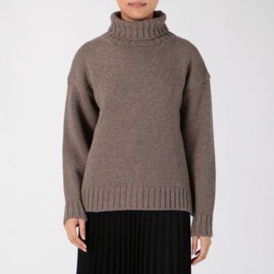 SLOANE(スローン)のジーロンラムズ カシミヤ ドロップショルダー SLOANE(スローン)のジーロンラムズ カシミヤ ドロップショルダー
