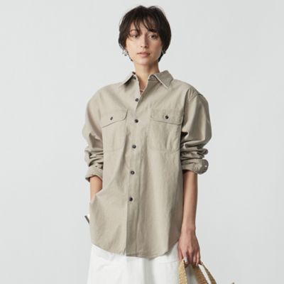 MADISONBLUE(マディソンブルー)のHAMPTON BACK SATIN SHIRT通販