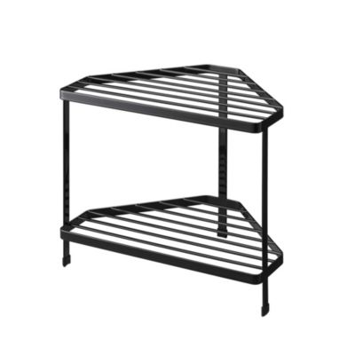 HIT FURNITURE 3段 スチール ハーフムーン 飾り棚 HIT FURNITURE 3段 スチール ハーフムーン 飾り棚 - スチールラック