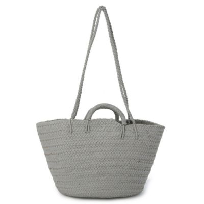 アエタ Aeta  美品 KG06 BASKET M＋SHOULDER かごバッグ M/アイボリー 鞄 かばん トートバッグ【2400013503570】19長