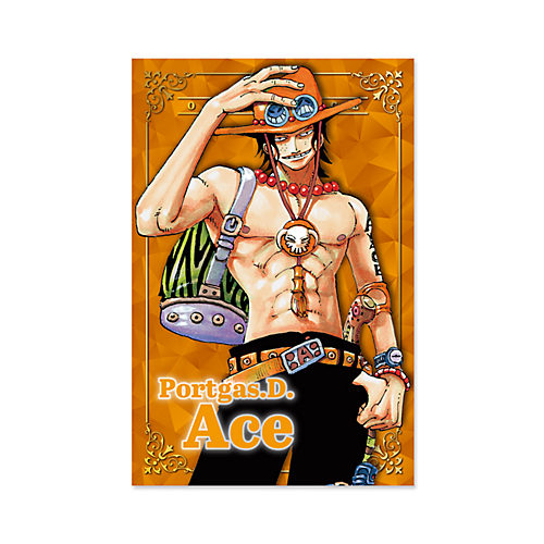 One Piece ワンピース の ｏｎｅ ｐｉｅｃｅ ポートレートカード エース ｂ １通販 集英社 ジャンプキャラクターズストア Flag Shop店