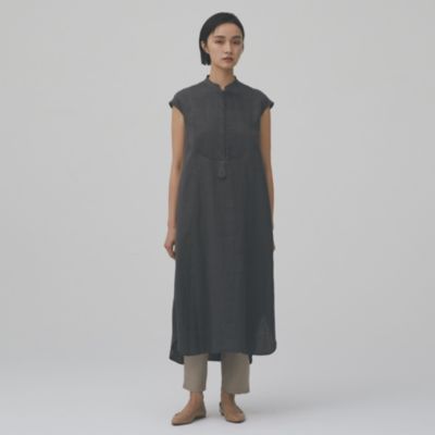 saqui(サキ)のリネン ピンタックシャツドレス通販 | 集英社HAPPY PLUS 