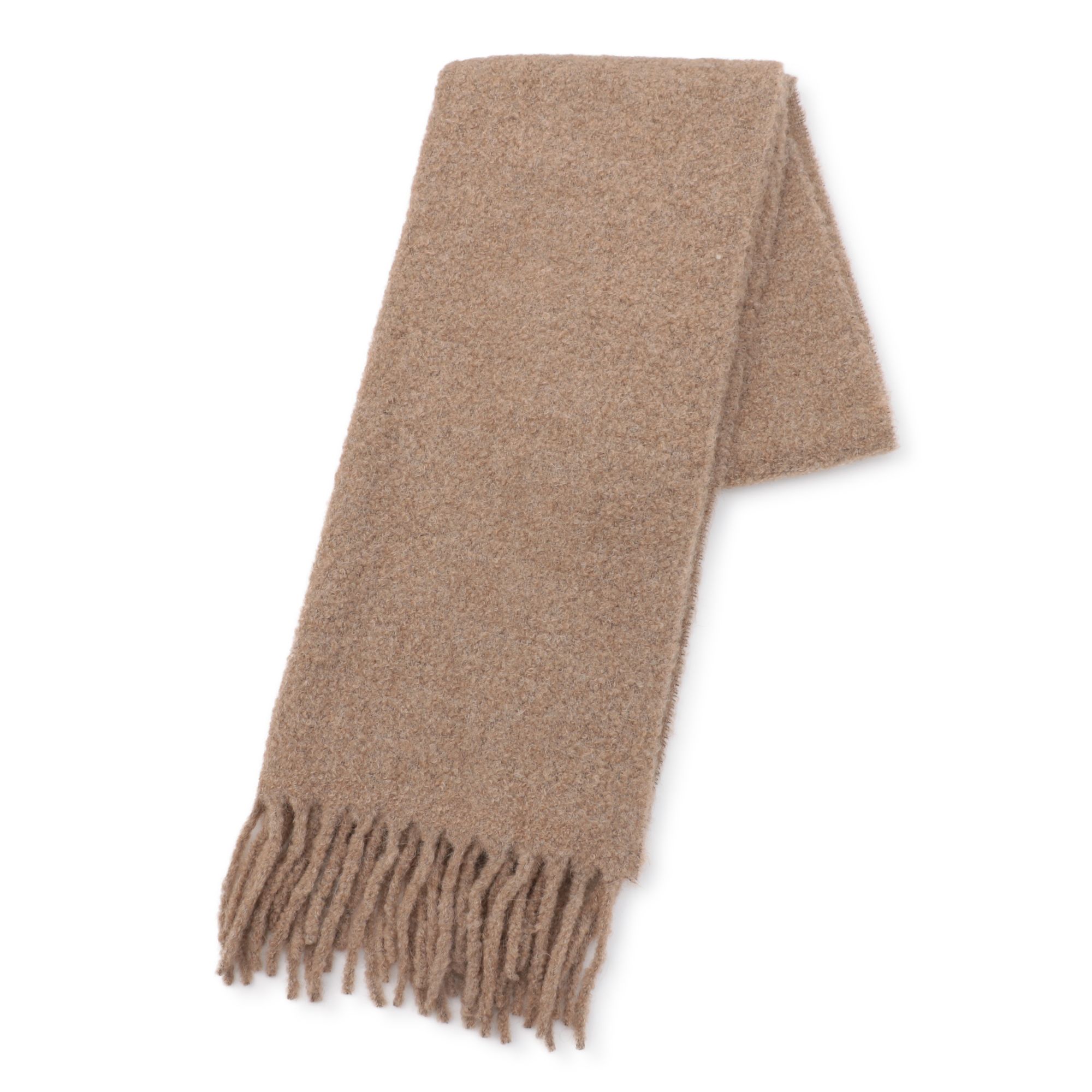 TOM WOOD(トムウッド)/Boucle Scarf Cozy Camel