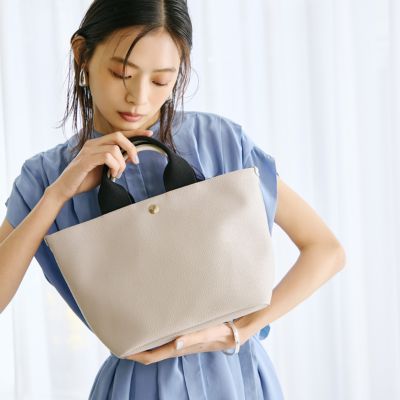 TOPKAPI(トプカピ)のスコッチグレイン ネオレザー トートバッグ