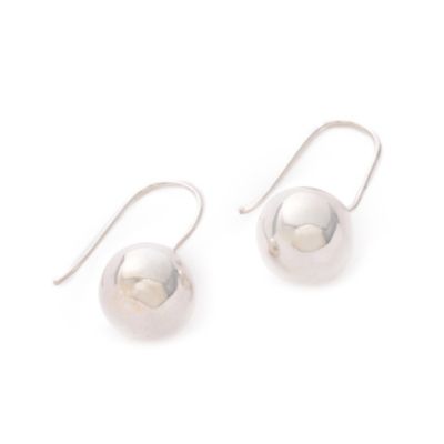 SOPHIE BUHAI Silver Simple Ball Drop Earrings