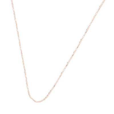 LES BONBON tiny necklace pink gold