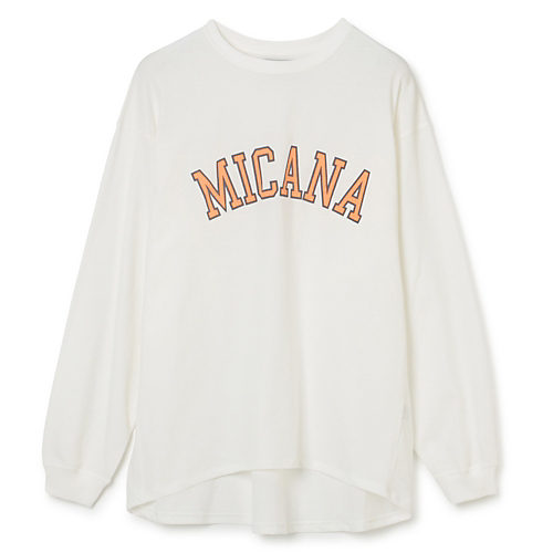 MICANA／【AMERICANA】×【MICA＆DEAL】ロゴロングTシャツ／￥11,000→ ￥8,800（20％OFF）
