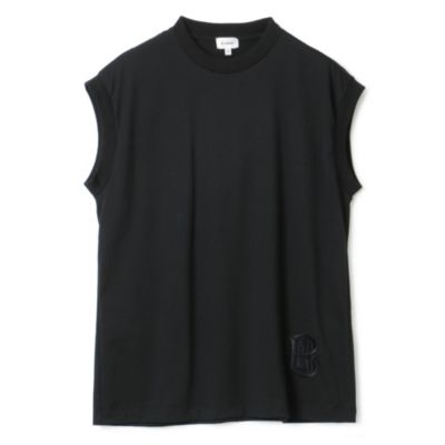BLAMINK コットンクルーネック ノースリーブTシャツ 1 新品