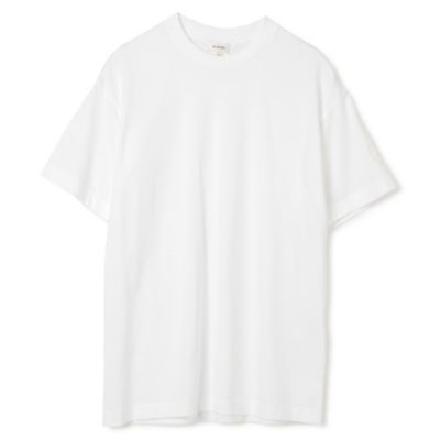 BLAMINK(ブラミンク)のコットンクルーネックオーバースリーブTシャツ