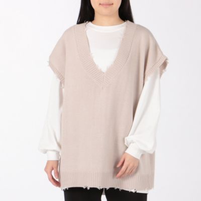 レディースのトップスその他 ベスト ジレ Lee リー 公式通販 30代 40代の きれいめ大人カジュアル と 上質で豊かな暮らし を提案する通販サイト Leeマルシェ