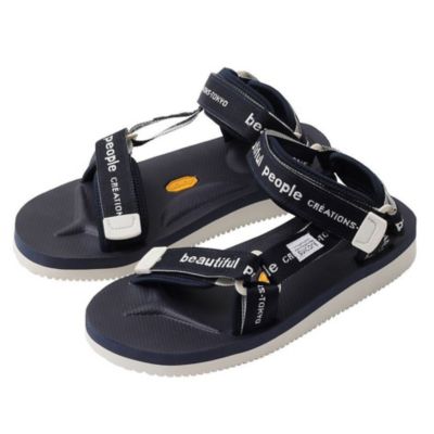 beautiful people × SUICOKE bp×Suicoke logo belt sandals