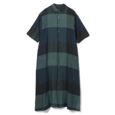 Pas De Calais パドカレ のバンブーコットンチェック ワンピース通販 集英社happy Plus Store