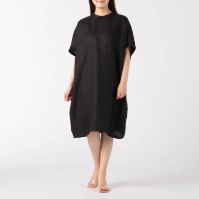 Mizuiro Ind ミズイロインド のshirt Collar Cocoon Wide ワンピース通販 Leeマルシェ