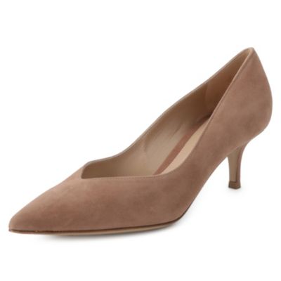 Gianvito Rossi(ジャンヴィト ロッシ)のポインテッドトゥパンプス（スエード）通販 | 集英社HAPPY PLUS STORE