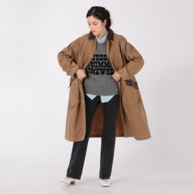 ＜集英社＞ MADISONBLUE(マディソンブルー)/HUNTING LONG CT WAXED CLOTH    COAT