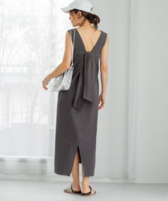 Style Deli スタイルデリ の背面リボンvネックワンピース通販 集英社happy Plus Store