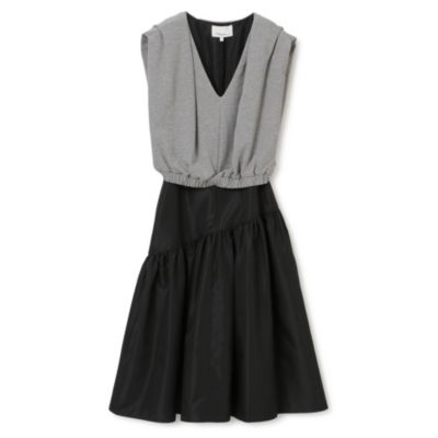 3.1 Phillip Lim(3.1 フィリップ リム)のSL FRENCH TERRY COMBO DRESS