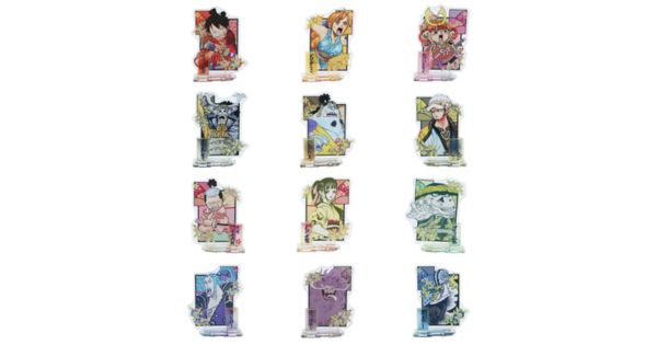 One Piece ワンピース の One Piece アクリルフィギュアコレクション 華 全12種 通販 集英社 ジャンプキャラクターズストア Happy Plus Store店