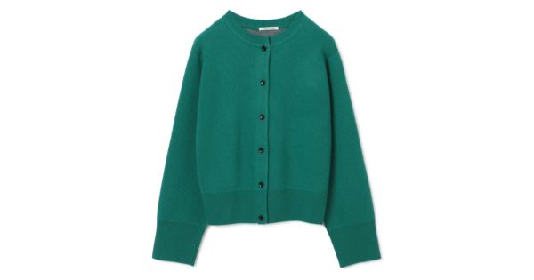 Currentage カレンテージ のcurrentage Green Cashmere カーディガン通販 集英社happy Plus Store