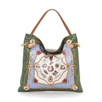 Topkapi トプカピ の アーカイブ マイルドサテン スカーフ パネル柄 トートバッグ通販 集英社happy Plus Store