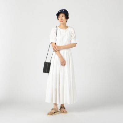 ne Quittez pas(ヌキテパ)のDOBBY STRIPE BACK CACHE－COEUR DRESS通販