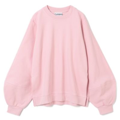 GANNI Puff Sleeve Aweatshirt