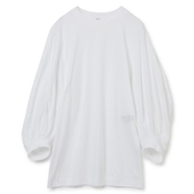 TOGA PULLA◆Cotton jersey top/トップス/38/コットン/NVY/TP31-JK241/トーガ TOGA PULLA COTTON JERSEY TOP - メルカリ