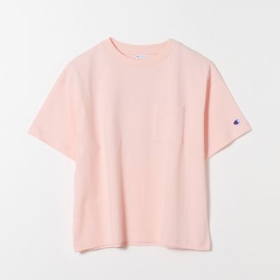 Champion チャンピオン のバックロゴプリントポケットtシャツ通販 Leeマルシェ