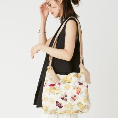 Topkapi トプカピ のリボンハンドル スカーフ プリント ワンショルダー バッグ通販 集英社happy Plus Store