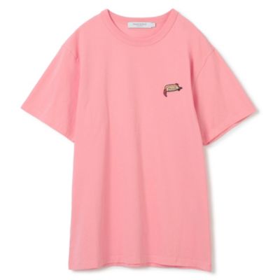Maison Kitsune by designer Olympia Le-Tan OLY HOT DOG FOX CLASSIC TEE-SHIRT Maison Kitsune by designer Olympia Le-Tan OLY HOT DOG FOX CLASSIC TEE-SHIRT