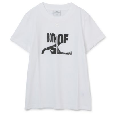 COURREGES JERSEY CLASSIC LOGO TEE SHIRT