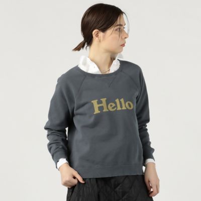 MADISONBLUE(マディソンブルー)のHELLO SWEAT L／S URAKE DYED