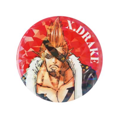 One Piece ワンピース の完全受注生産 週刊少年ジャンプ オールスター缶バッジ One Piece 41 ｘ ドレーク 3通販 集英社 ジャンプキャラクターズストア Happy Plus Store店